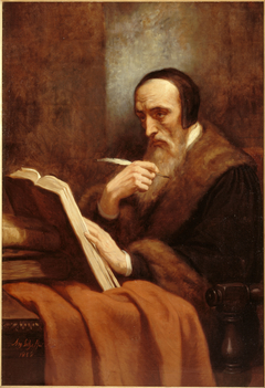 Portrait of Calvin by Ary Scheffer