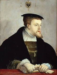 Portrait of Charles V (1500-1558) by Christoph Amberger