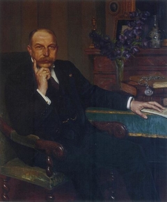 Portrait of David Eliza van Lennep (1865-1934) by Jan Willem Sluiter