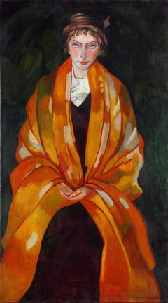 Portrait of Eugenia Dunin-Borkowska by Stanisław Ignacy Witkiewicz