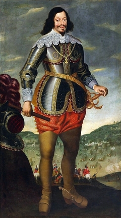 Portrait of Ferdinand III Habsburg. by Frans Luycx