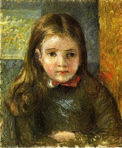 Portrait of Georges Pissarro by Camille Pissarro