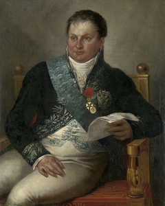 Portrait of Isaac Jan Alexander Gogel by Mattheus Ignatius van Bree