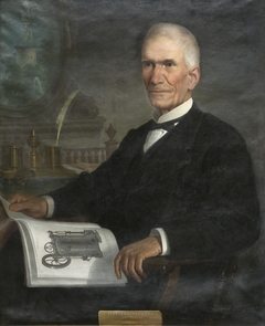 Portrait of José Sánchez Peña by Rafael Romero Barros