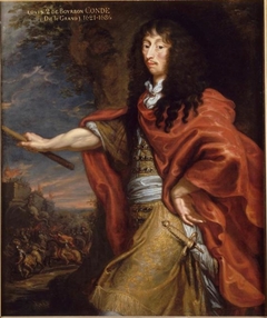 Portrait of Louis de Bourbon, Prince of Condé by Justus van Egmont