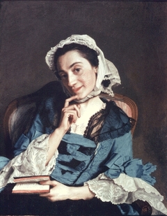 Portrait of Mme d'Epinay by Jean-Etienne Liotard