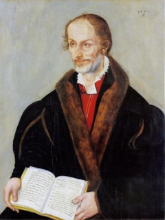 Portrait of Philipp Melanchthon by Lucas Cranach the Younger