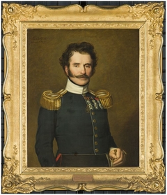 Portrait of Theodore Casimir Arensma (1785-1840), Majoor der Infanterie by Willem Bartel van der Kooi