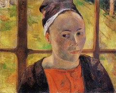 Portrait présumé de Marie Lagadu by Paul Gauguin