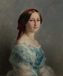 Princess Adelaide of Hohenlohe-Langenburg (1835-1900) by Franz Xaver Winterhalter