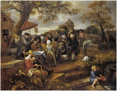 Quack Doctor by Jan Steen