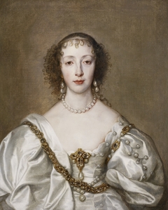 Queen Henrietta Maria (1609-1669) by Anthony van Dyck