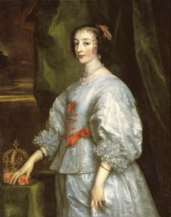 Queen Henrietta Maria (1609-69) by Anthony van Dyck