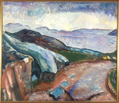 Rain at the Coast by Edvard Munch