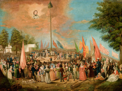 Raising of the Kościuszko Mound by Jan Nepomucen Bizański