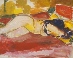 Reclining Nude by Edvard Munch