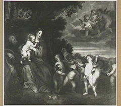 Rest on the Flight into Egypt by Anthony van Dyck