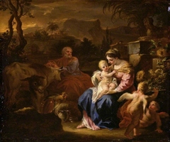 Rest on the Flight into Egypt by Francesco Solimena