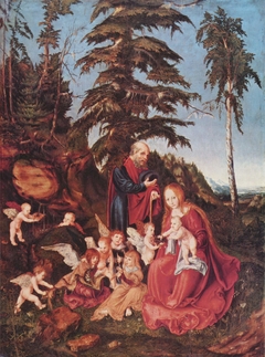 Rest on the Flight to Egypt by Lucas Cranach the Elder