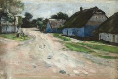 Road at Bronowice by Aleksander Gierymski