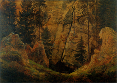 Rocky Valley by Caspar David Friedrich