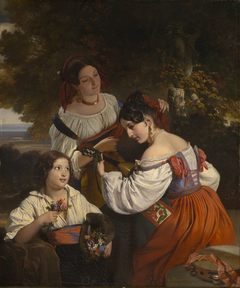 Römische Genreszene by Franz Xaver Winterhalter