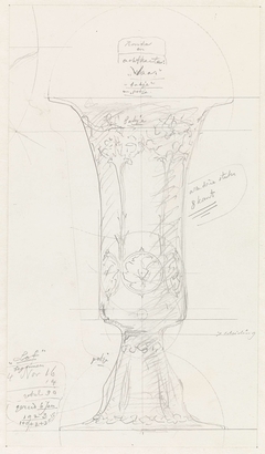 Ronde en achtkantige vaas, bakje en potje by Theo Colenbrander