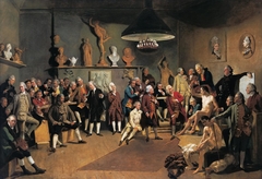 Royal Academicians by Johann Zoffany