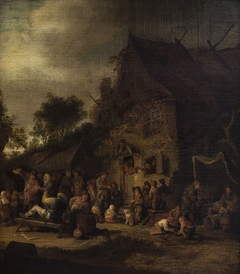 Rustic Merry-Making by Isaac van Ostade