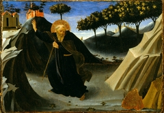 Saint Anthony Abbot Shunning the Mass of Gold by Fra Angelico