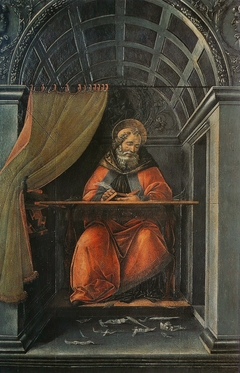 Saint Augustine in His Cell by Sandro Botticelli