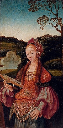 Saint Barbara by Barthel Bruyn the Elder