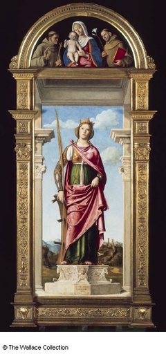 Saint Catherine of Alexandria by Cima da Conegliano