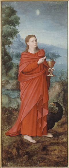 Saint Jean à Patmos by Anonymous