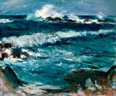 Samuel John Peploe - Stormy Weather, Iona - ABDAG003040 by Samuel Peploe