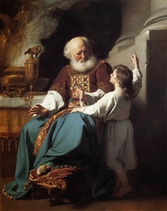 Samuel Relating to Eli the Judgements of God upon Eli's House by John Singleton Copley