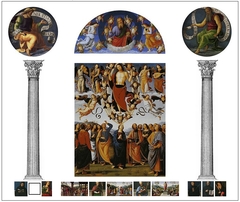 San Pietro Polyptych by Pietro Perugino