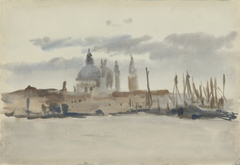 Santa Maria della Salute from the Giudecca, Venice by Francis Edward James