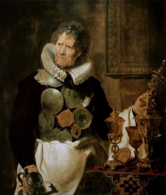 Schenker met vijf zonen by Cornelis de Vos