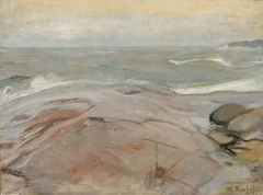 Seaside Landscape from Suursaari Island by Magnus Enckell