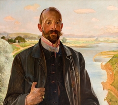 Self-Portrait by Jacek Malczewski