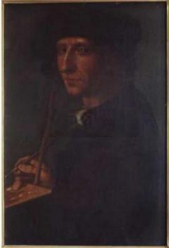 Self-portrait by Jacob Cornelisz van Oostsanen