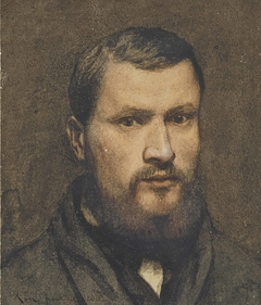 Self-portrait by Léon Bonvin