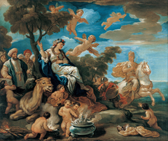 Series of the Four Parts of the World. Asia by Luca Giordano