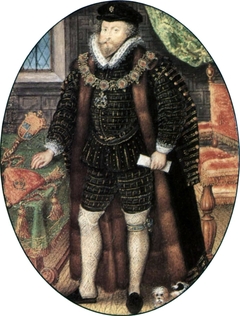 Sir Christopher Hatton by Nicholas Hilliard