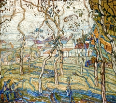 Springtime at Kurenivka by Abraham A Manievich