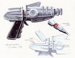 Sprouting Gun by Peter Chan