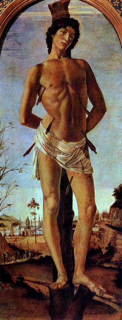 St. Sebastian by Sandro Botticelli