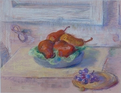 Still Life with Pears & Grapes by Nora Heysen