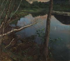 Summer Night by Eilif Peterssen